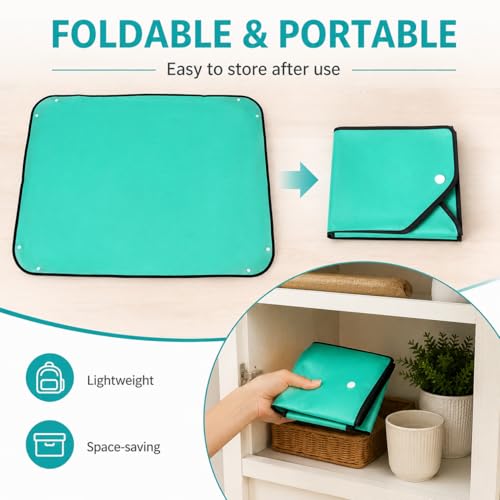 Waterproof Plant Repotting Mat | Mess-Free Indoor Gardening Mat for Succulents & Flower Potting | Foldable Transplanting Potting Mat, for Plant Lovers