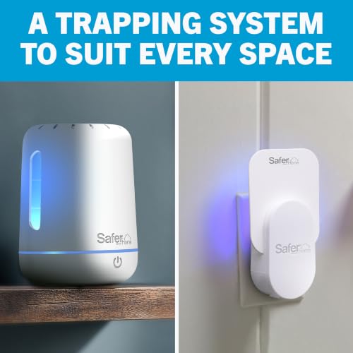 Safer Home Catch 360° Cordless Flying Insect Trap - size: 1 Cordless Trap + 6 Glue Cards