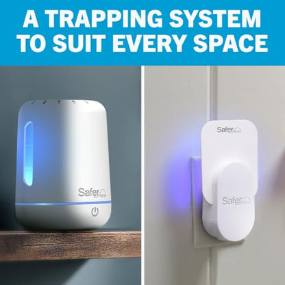 Safer Home Catch 360° Cordless Flying Insect Trap - size: 1 Cordless Trap + 6 Glue Cards
