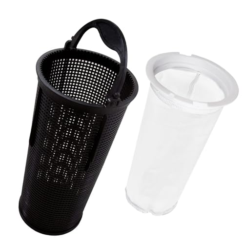 BigHead 005-152-2207-00 Debris Canister Basket & 004152451700 Fine Mesh Bag Combo Replacement for Paramount DDC/EDC Leaf Canisters, Replaces 3227-525, 3227-535, 004-152-451-700 & More - size: 005-152-2207-00&004152451700
