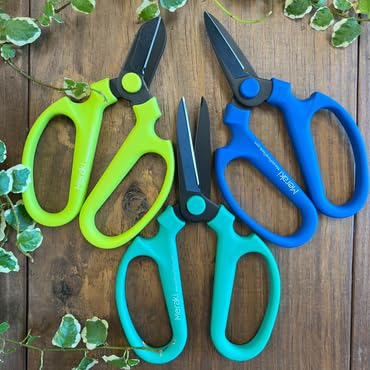 Garden Pruning Shears Scissors Set Of 3, Zen Meraki Garden Shears - style: Set of 3, Zen Colors