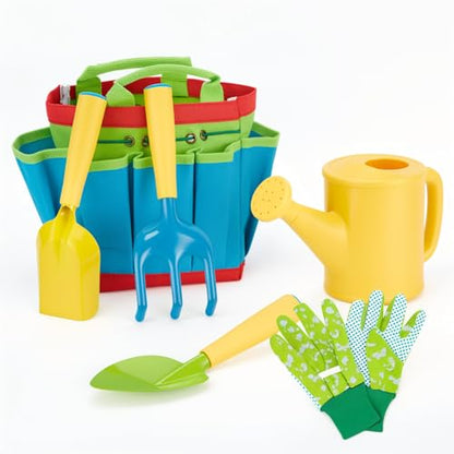 FITNATE Kids Garden Tools Set,6 PCS, Aged 3+