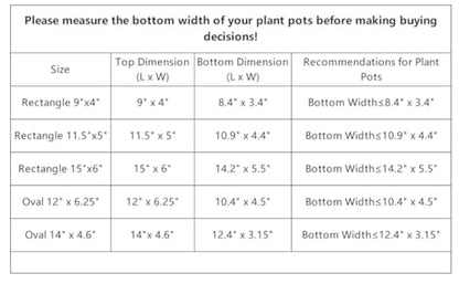 Idyllize Rectangular 5 Pieces of 9 by 4 Inch Clear Thick Plastic Heavy Duty Sturdy Plant Saucer Drip Trays for pots, Window Sills and Window Shelf (8.5"x3.5") - color: Rectangle, size: 9"x4"