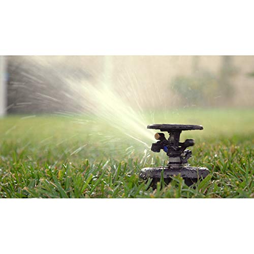 Rainbird Part/Full Circle Maxi-Paw Rotor Pop-Up Sprinkler - color: black