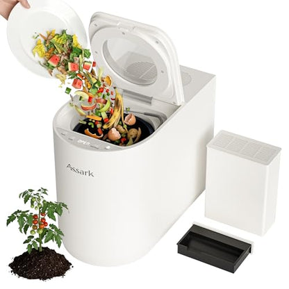 5L Electric Composter for Kitchen,2026 Smart Large Countertop Compost Bin - size: 5L