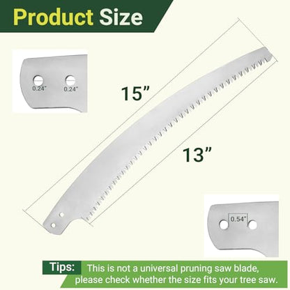 7100-1 Pruning Saw Blade 13" Replacement for Corona RS 7120 Tree Pruner