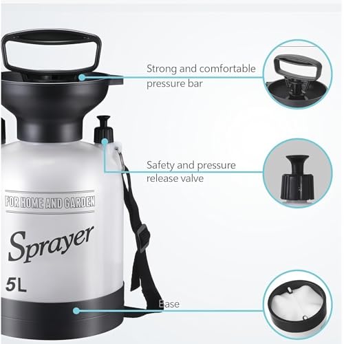 5L Hand Press Portable Shower, 10 Spray Modes with Removable Hose & Shower Head, No Electric Needed – Ideal for Camping Hiking Travel Beach Garden Pet Shower - color: Insulation sleeve 5L