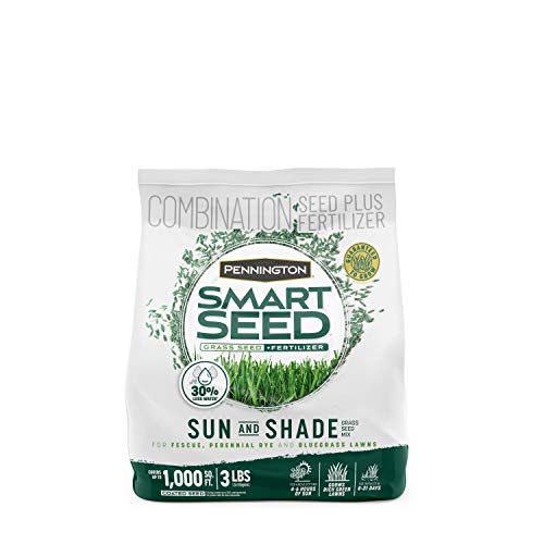 Pennington Smart Seed Sun and Shade Mix North Grass Seed, 3 lb - size: 3 lb
