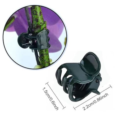 Plants Orchid Support Clips Plant Clips Orchid Clips Flower Vine Clips for Supporting Stems Vines Stalks Climbing Plant Grow Upright 30PCS Tiny Size
