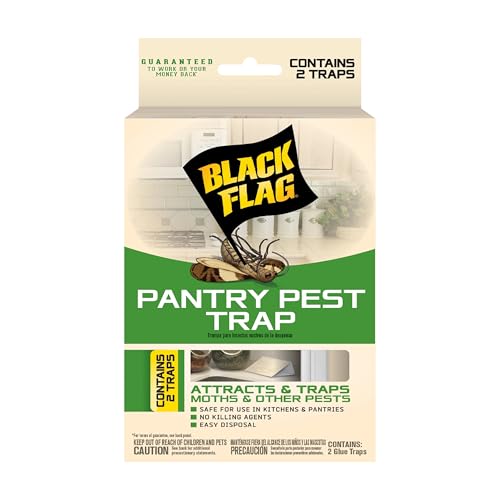 Black Flag Pantry Pest Trap 2 Count, Insect Traps, 12 Pack - size: 24 Count (Pack of 12)