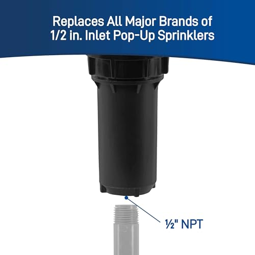 Orbit 80307 2" Professional Hard Top Pressure-Regulating Pop-Up Spray Head Sprinkler with 15' Adjustable Pattern Nozzle - style: 15' Adjustable Hard Top