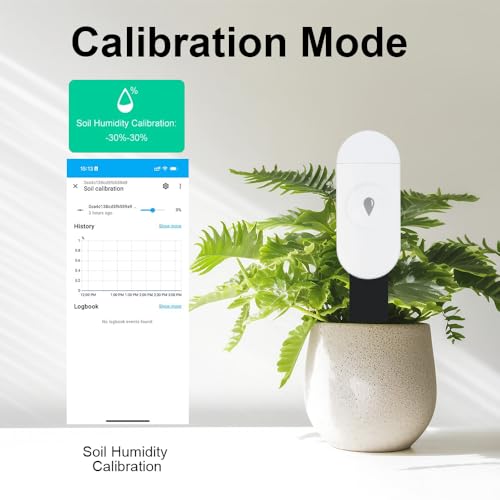 Haozee Intelligent Soil Moisture Sensor, Zigbee Hub Required