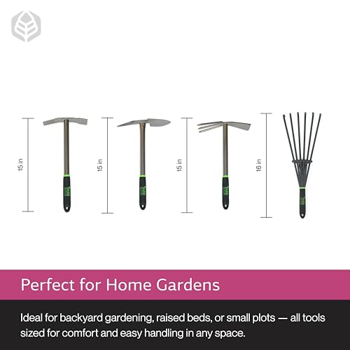 Yard Butler Terra Tuff Hand Tool Bundle, Rust-Resistant - style: Variety Bundle