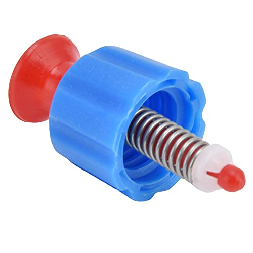 Pressure Relief Valve, PP Automatic Safety Bleed Valve for Manual Sprayer Safety Release Valve For 3L / 5L / 8L Backpack Sprayers Replacement PP Material Automatic Safety Valve - color: Red Blue