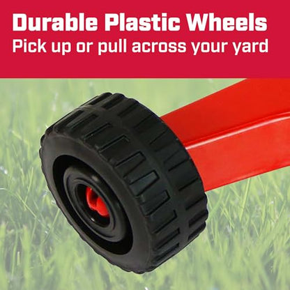 Chapin Wheeled Impact Sprinkler, 360° Automatic, Up to 85 ft Coverage, Red - style: 360 Degree Sprinkler