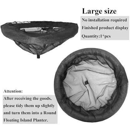Pond Netting for Fish Barrier Floating Island Plant Protector, Flora Protects Your Plants from Pond Fish (1, 23.6in)