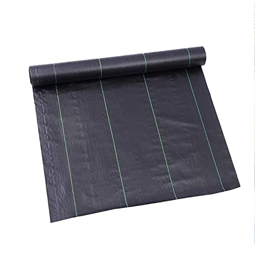 Heavy Duty Cloth Weed Block Gardening Mat, Weed Barrier 3FT x 100FT - size: 3FTx100FT