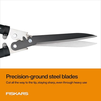 Fiskars 23" PowerGear Garden Hedge Shears, 10" Stainless Steel Blades - style: 23" PowerGear