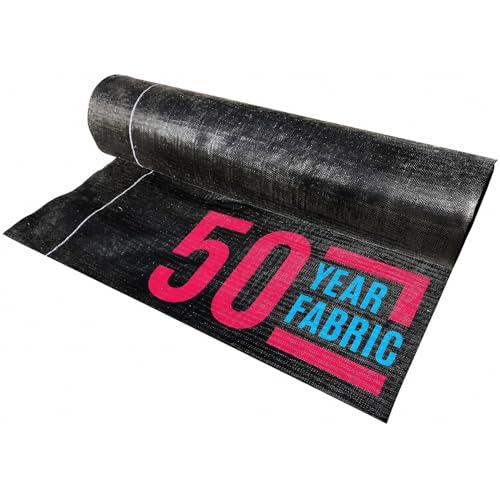 Sandbaggy 3 ft x 300 ft Landscape Fabric, 36 Inch Wide Heavy Duty Weed Barrier Fabric, DOT Approved Woven Polypropylene Ground Cover for Narrow Garden Beds, Rows, Mulch and Gravel - size: 3 oz - 3 ft x 300 ft Roll