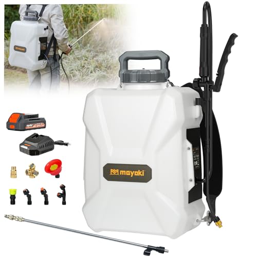 3Gal Lawn Garden Backpack Sprayer Compatible with Dewalt 20V Battery