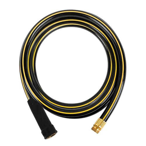 10ft 5/8” Short Leader Garden Hose, Solution4Patio, Male to Female Fittings - size: 5/8 in. x 10 ft.