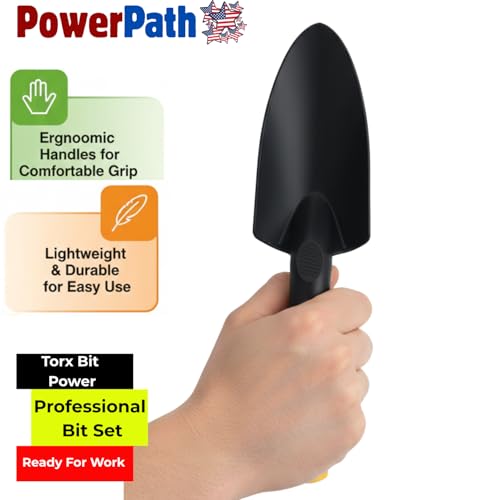 3 Piece Garden Hand Tool Set, Trowel, Fork and Cultivator
