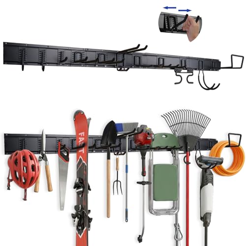 64" Garage Tool Organizer Wall Mount - size: 64 Inches