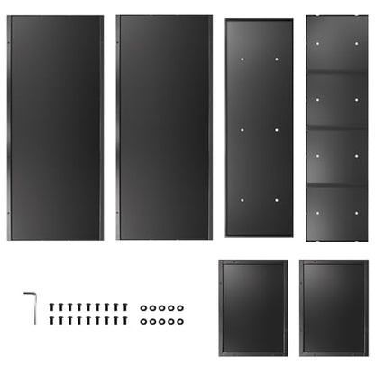 Metal Planter Box 46” x 16” x 16”, Tall Rectangle Planter Box - size: 46"L x 16"W x 16"H