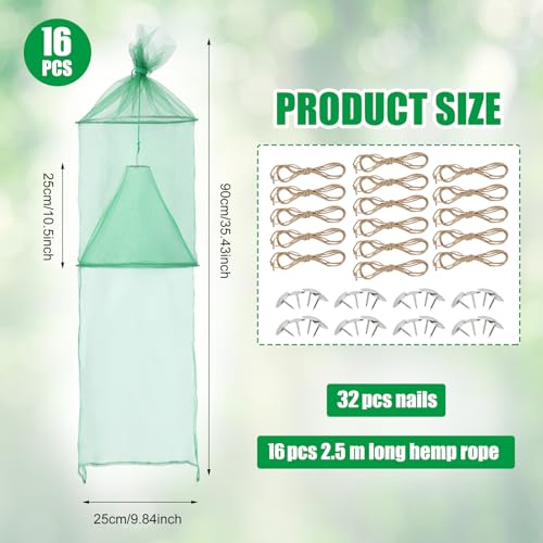 Qualirey 8 Pack Spotted Lanternfly Trap Lanternfly Killer for Tree,Green - color: Green