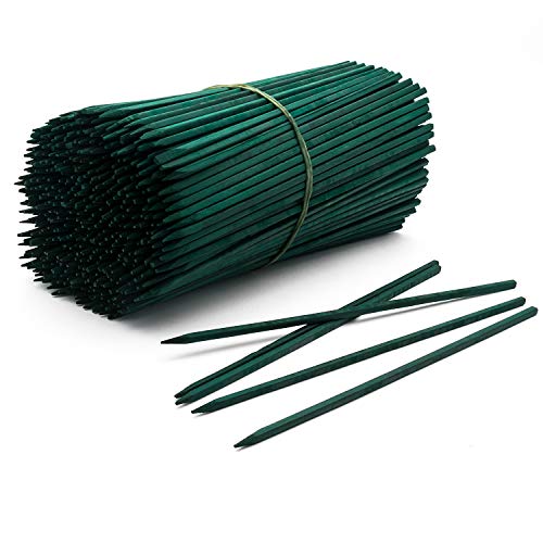 Royal Imports Wood Plant Stake 8" Floral Picks Sign Posting Garden Sticks - size: 8 inch - 100 Pack