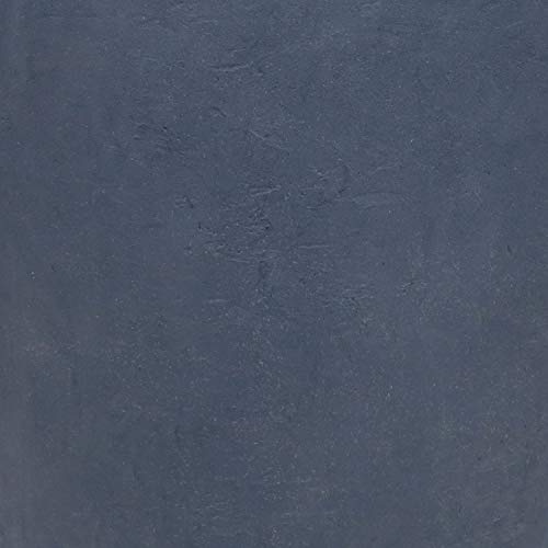 Sunnydaze Anjelica 24'' Large Plastic Planter Pot for Plants, Slate - color: Slate, size: 24 in