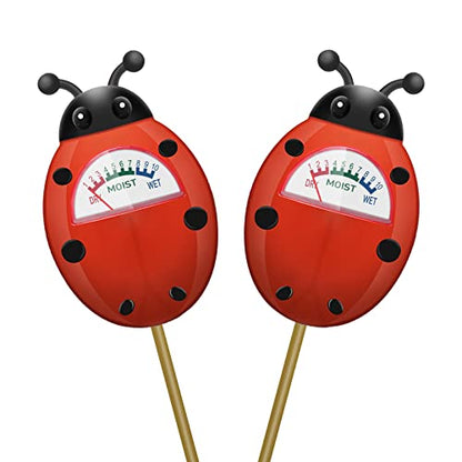 UNIWA Soil Moisture Meter, Plant Moisture Meter, Gardening Tool Kits for Plant Care - color: Red 2Pack