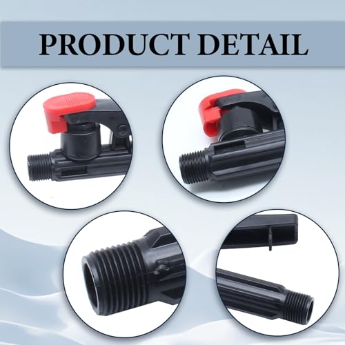 2 Pcs Pump Action Pressure Sprayer, Backpack Sprayer Parts Trigger Sprayer Handle, Pump Sprayer Wand Replacement for Garden, Agriculture, Orchard, Forestry Home (Pack of 2) - size: 2 Pcs (Pack of 2)