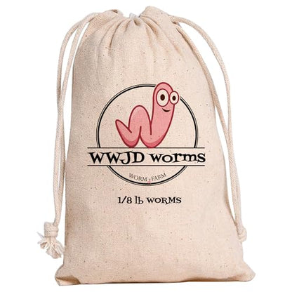 Red Wigglers Composting Worms, 1/8lb Red Worms for Composting for Gardens - size: 1/8lb
