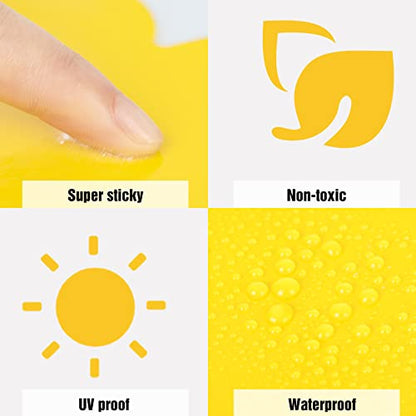 30 Pack Yellow Sticky Traps Fruit Fly Trap, Double-Sided Fungus Gnat Trap - size: 30Packs