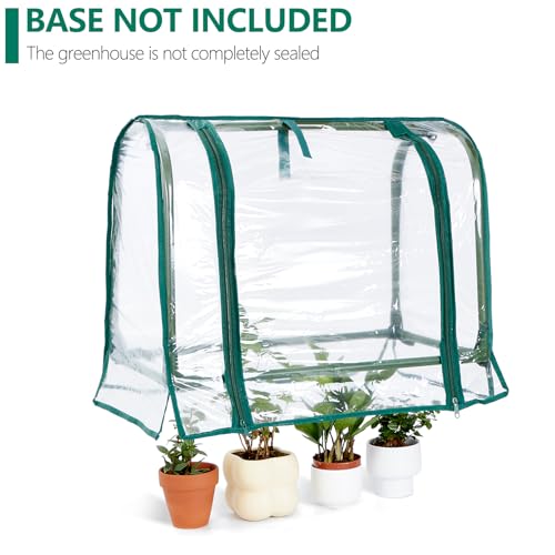 Mini Indoor Greenhouse Tabletop Garden Humidity Domes for Seedling