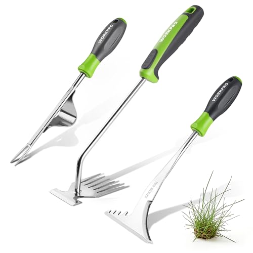 WORKPRO 3-Piece Weed Puller Tool Set
