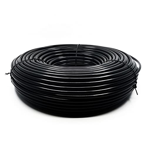 Maotong 100FT 1/4 inch Drip Irrigation Tubing Distribution Hose Tube for Garden Irrigation System - size: 100 FT 1/4"