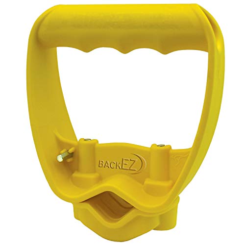 Back-Saving Tool Handle Labor-Saving Ergonomic Shovel or Rake Handle Attachment Yellow - color: Yellow