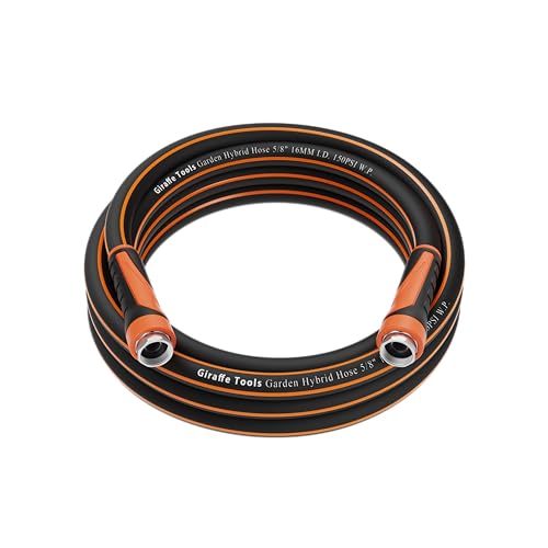 Giraffe Tools Garden Hose 5/8", 15ft Short Leader Hose - size: 15FT Female to Female