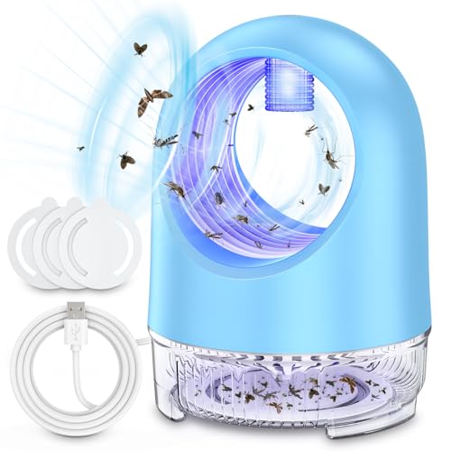 Fan Powered Insect Catcher, Fruit Fly Traps for Indoors