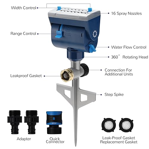 Airthereal Oscillating Sprinkler - 4,069 sq.ft. Coverage, 2-Pack - size: 2-Pack