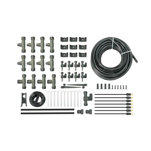 Vego Garden Irrigation Kit - Drip Irrigation System for Raised Garden Beds, Efficient Watering Solution for Vegetables, Flowers, and Plants, Easy DIY Installation (M) - size: M