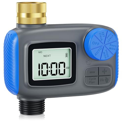 Sprinkler Timer with Brass Swivel, Hose Timers for Watering