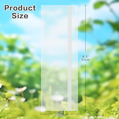Landisun Fly Trap Indoor Fruit Fly Traps Mosquitos Gnat Windows Bug Sticky Glue Traps 30 Pack