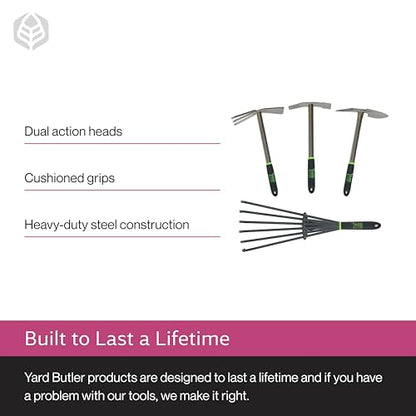 Yard Butler Terra Tuff Hand Tool Bundle, Rust-Resistant - style: Variety Bundle