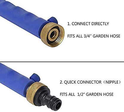 High Pressure Power Washer Attachment Hose Nozzle Wand Lance - color: Blue