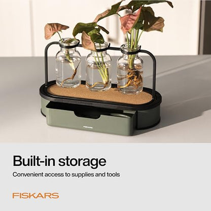 Fiskars Plant Propagation Station, Hydroponic System for Indoor Gardening