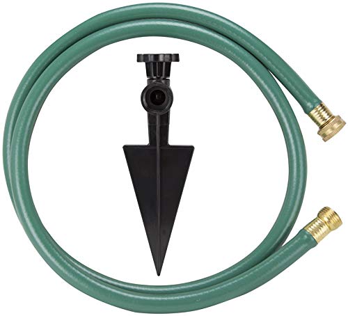 Rocky Mountain Goods Garden Hose Extender - 6 Foot Hose with Faucet Extension for Hard to Reach Areas - Leakproof Washers - Solid Brass Fittings