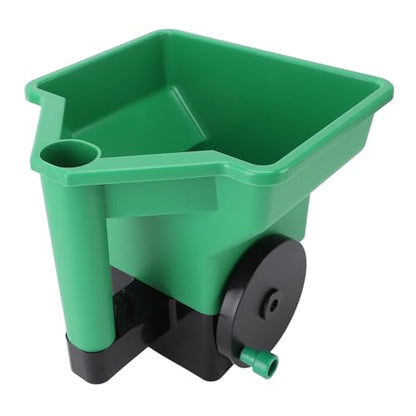 3L Hand Spreader Manual Seed Fertilizer Spreader Small Labor Saving Handheld Portable Lightweight Hand Cranked Lawn Seed Fertilizer Applicator Lawn Garden Small Farms